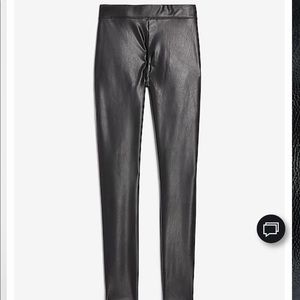 Express Faux leather leggings